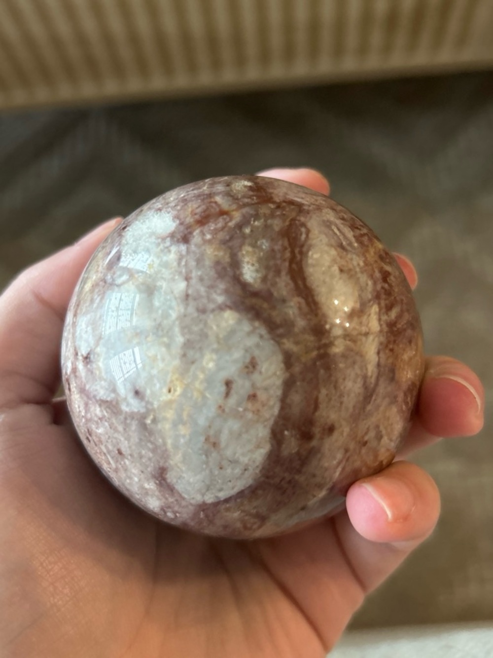 Crazy Lace Decorative Sphere